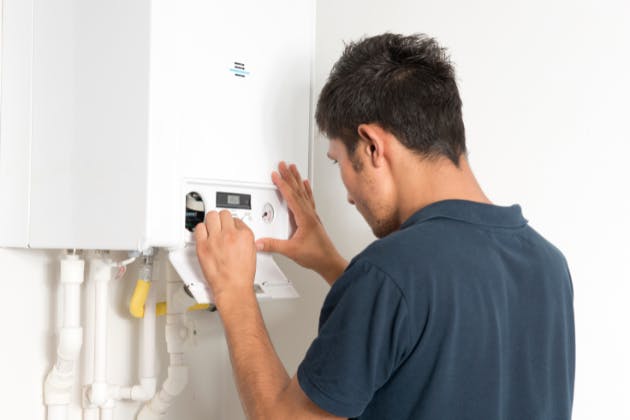 why is my boiler leaking water?