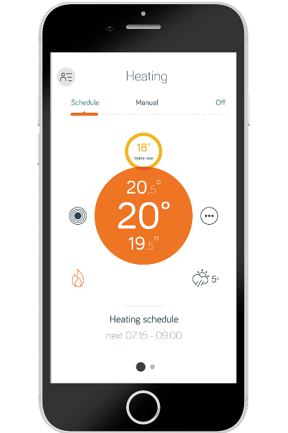 Arriving home earlier than expected and want the house to feel warm and cosy? That's the beauty of HIVE, you can alter your hot water and heating settings (even the temperature) wherever and whenever you like.
